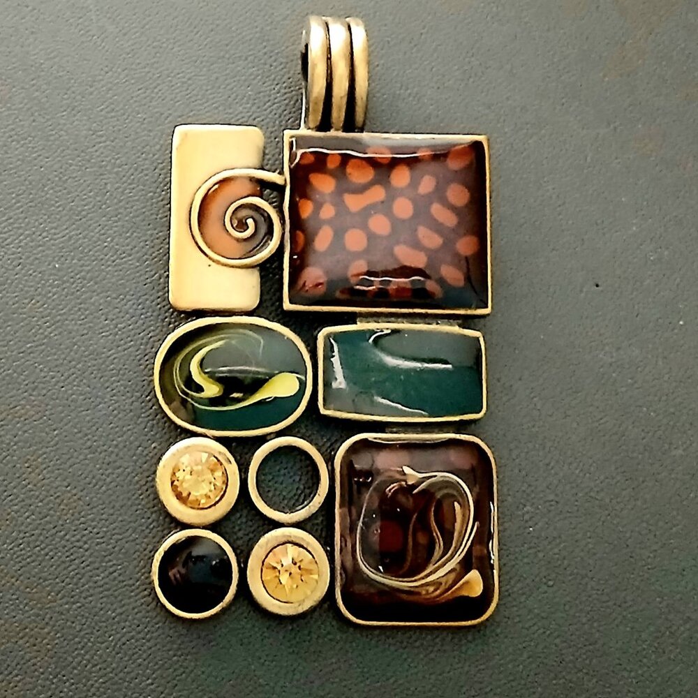 Large Mixed Gem Charm
